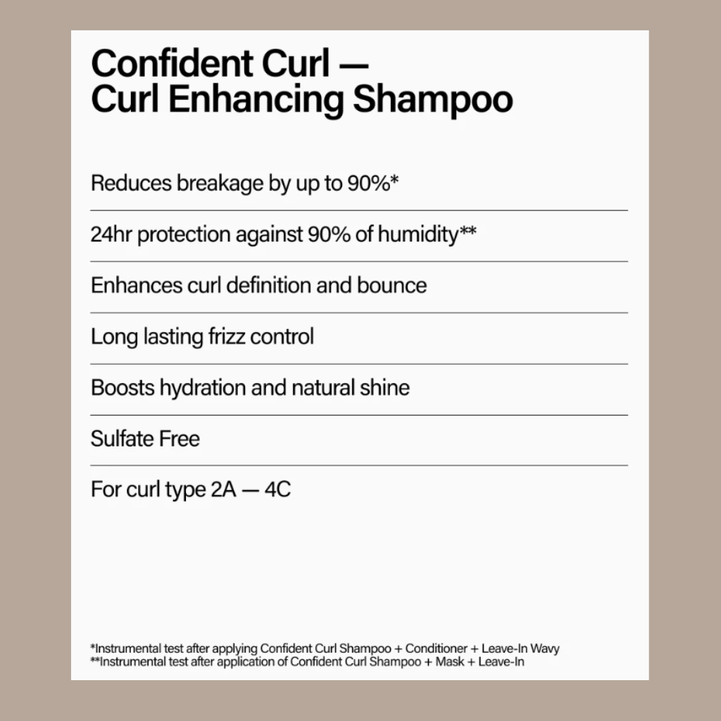 Keune Confident Curl Shampoo