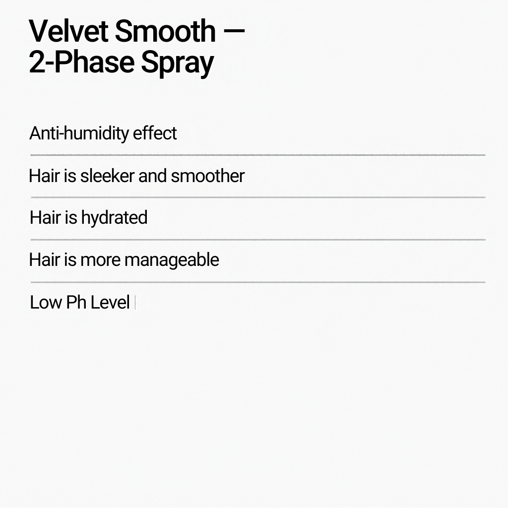 Velvet Smooth 2 Phase Spray